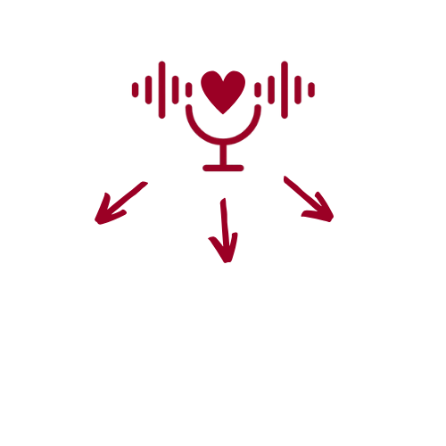 Personalisierter Podcast als Herzensbotschaft – überbringe Gefühle, Erinnerungen und persönliche Geschichten als einzigartiges Audio-Geschenk. Halte besondere Momente in Worten fest und teile sie mit den wichtigsten Menschen in deinem Leben. Perfekt für Hochzeiten, Jubiläen, Geburtstage und andere emotionale Anlässe.